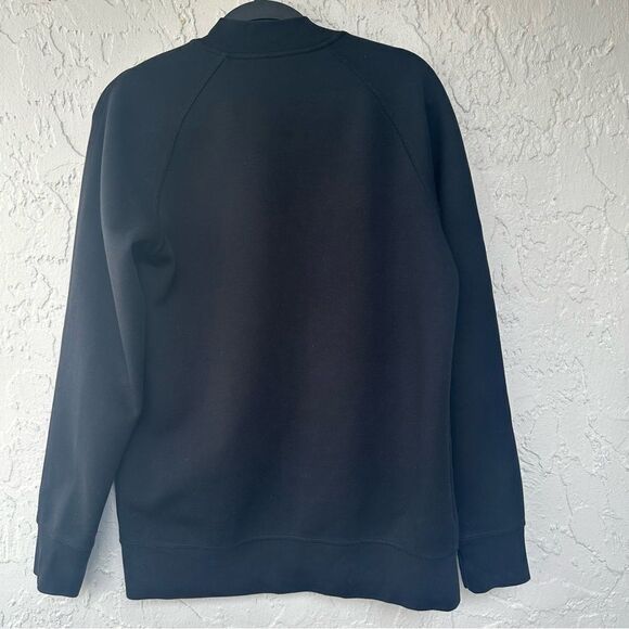 APPLE Jacket Men Medium Full Zip Store Employee Uniform Black Bomber - Picture 5 of 6